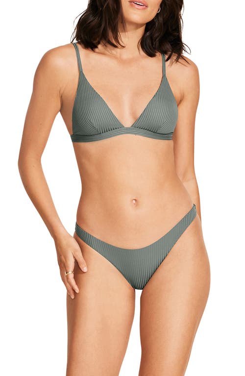 Vitamin A ® Moss Rib Bikini Top