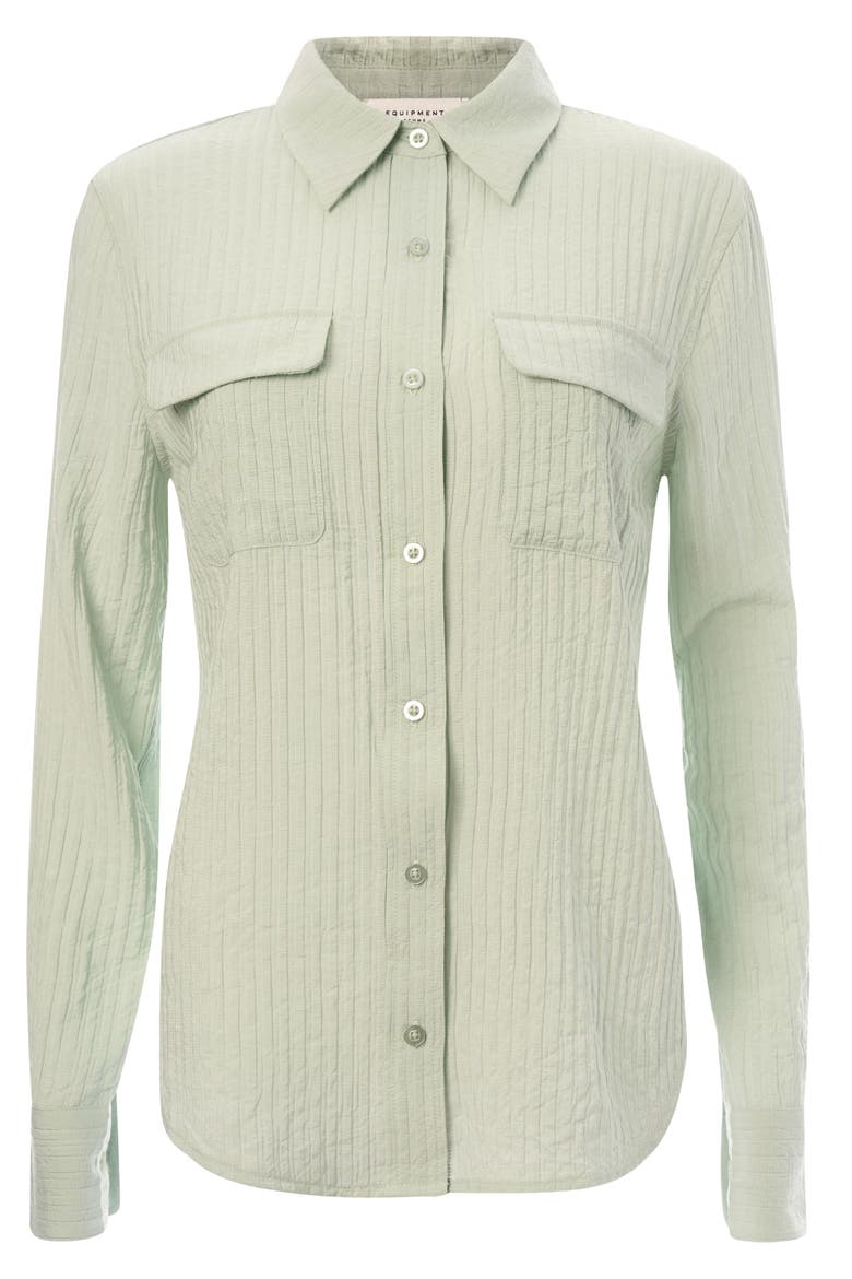 Long Sleeve Utility Shirt, Alternate, color, Mint
