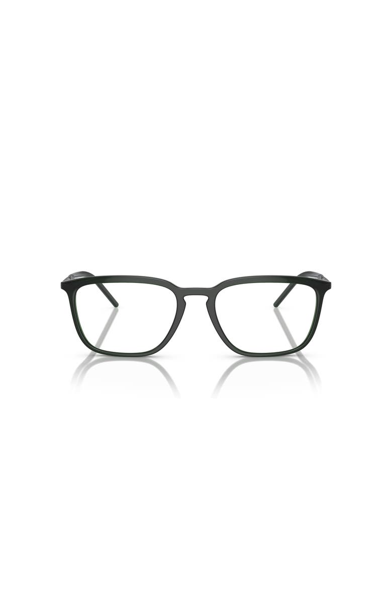 Dolce&Gabbana 54mm Square optical glasses, Alternate, color, Green