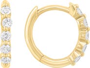 EFFY 14K Gold Lab Grown Diamond Hoop Earrings