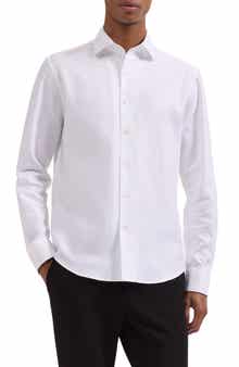 Alvin Shaped Fit Mini Check Button-Up Shirt