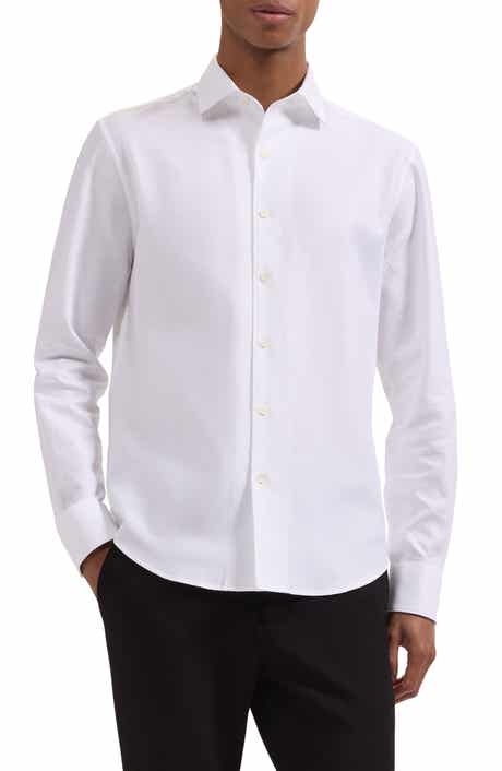 Alvin Shaped Fit Mini Check Button-Up Shirt