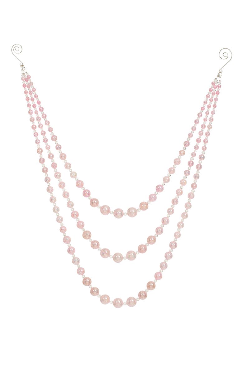 Hanging Beads Swag, Set of 4, Main, color, Light Pink