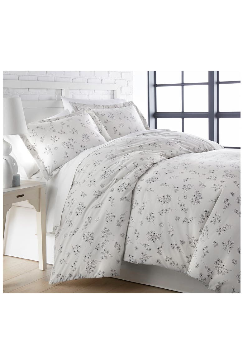 Luxury Collection Premium Oversized Duvet Cover Set, Main, color, GREY