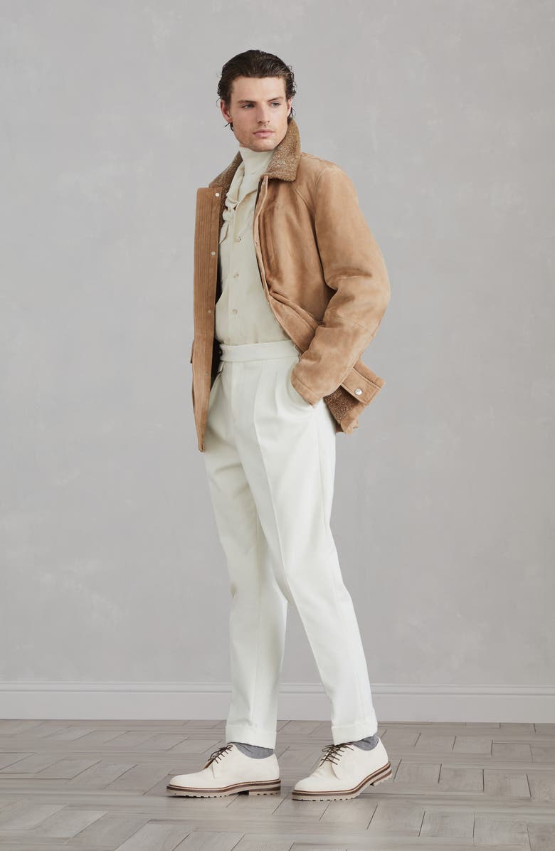 Brunello Cucinelli Shearling field jacket, Alternate, color, 