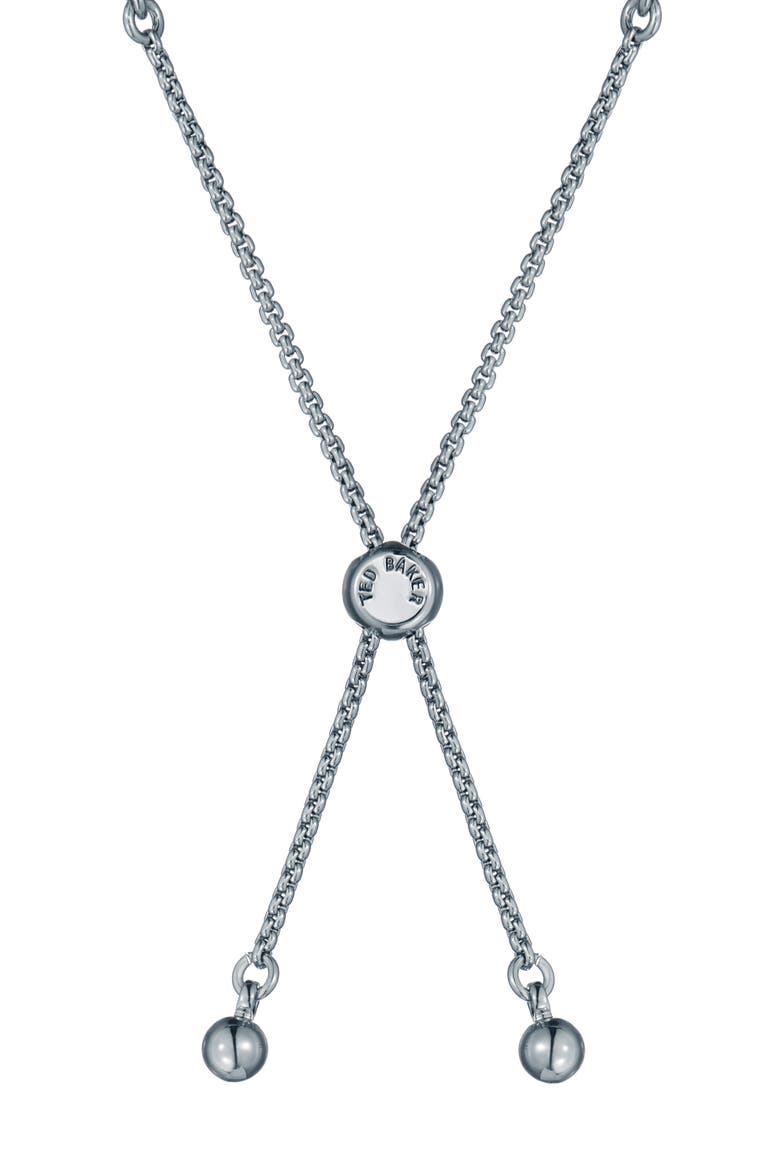Isabela Cubic Zirconia Baguette Bracelet, Alternate, color, SILVER TONE/ CLEAR CRYSTAL