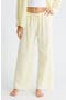  White- Yellow Hickory Stripe