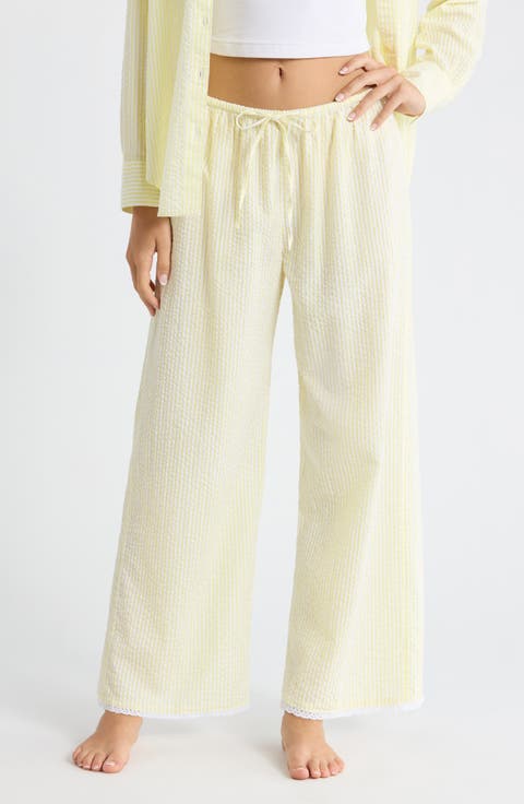 Seersucker Sleep Pants