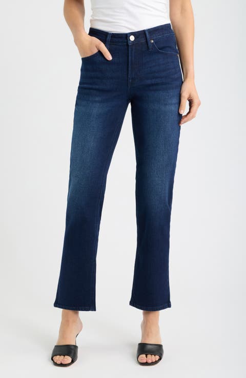 Dover Straight Leg Ankle Jeans