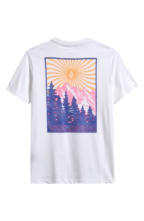 Volcom Baby Volcom Kids' Get Out Graphic T-shirt In White