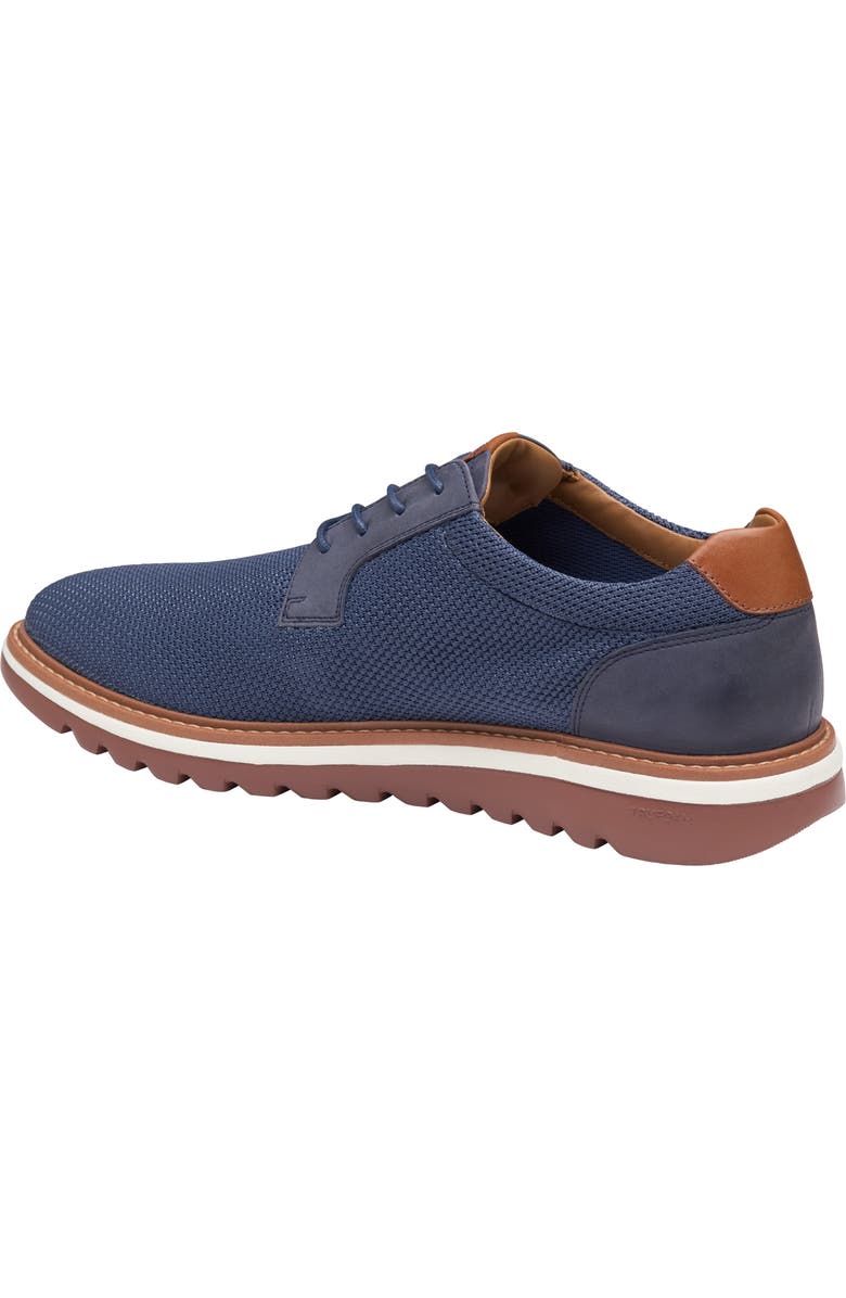 Johnston
Murphy Braydon Knit Plain Toe Derby, Alternate, color, Navy Knit