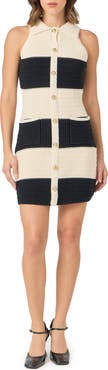 Endless Rose Stripe Cotton Blend Minidress