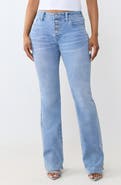 True Religion Becca Button Fly Bootcut Jeans