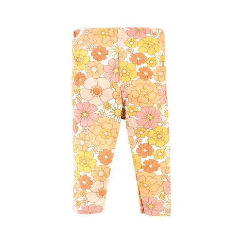 Hudson Baby Cotton Bodysuit And Pant Set In Yellow