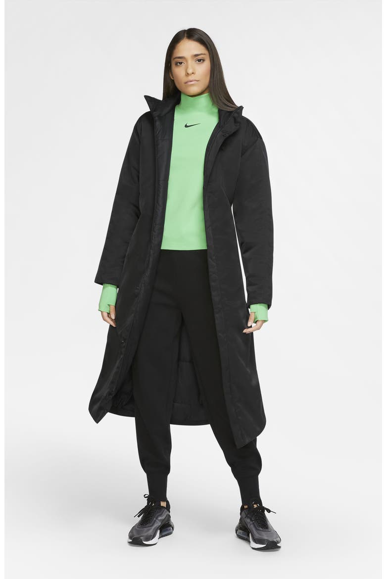 Synthetic Fill Parka, Alternate, color, BLACK/ BLACK/ WHITE