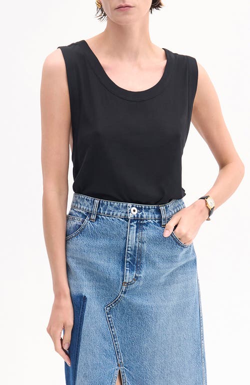 Co Jersey Tank Top Black