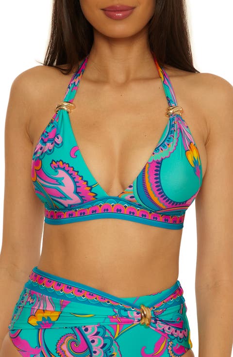 Mykonos Banded Halter Bikini Top