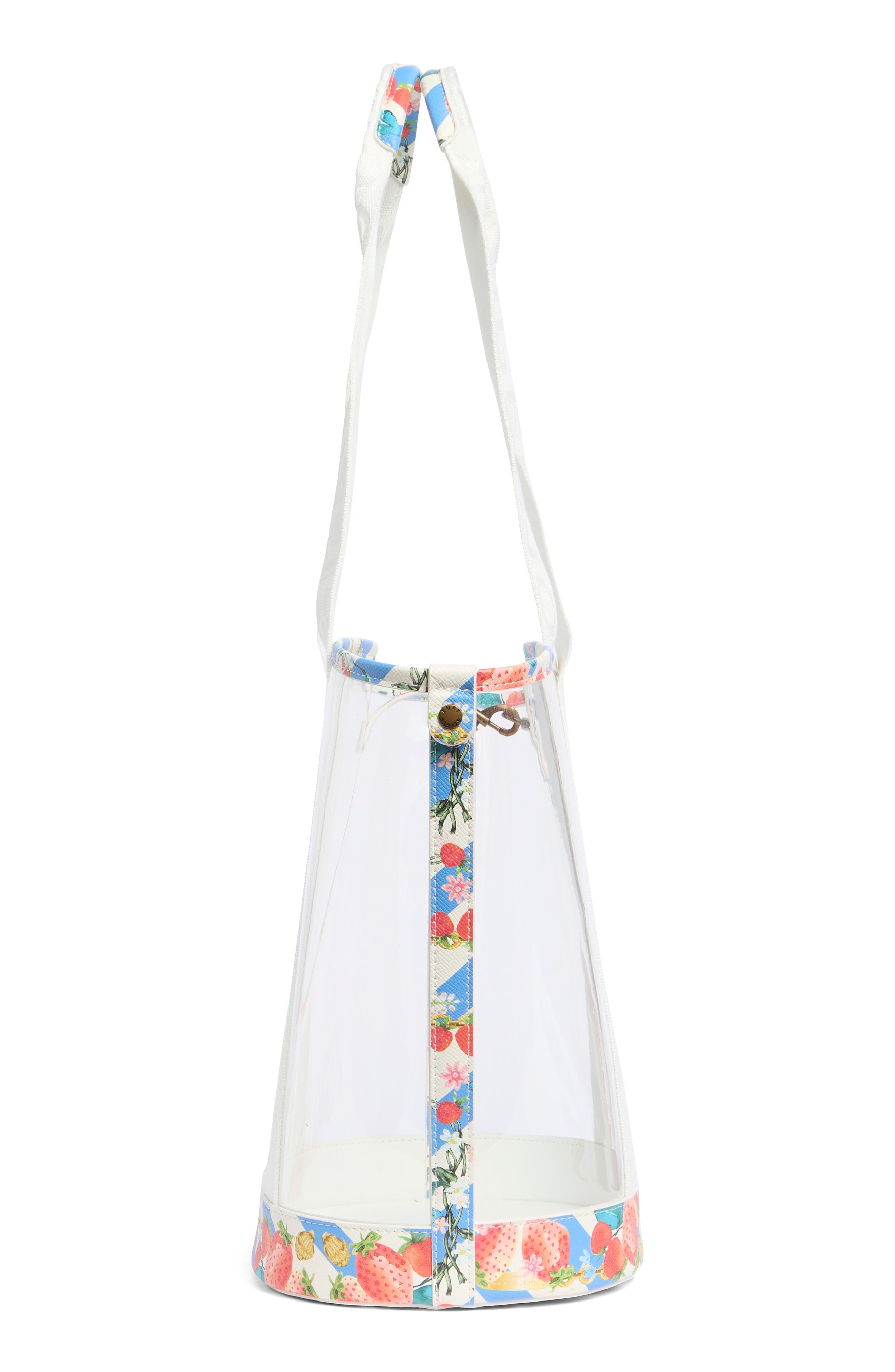 Kurt Geiger London Hampstead Vinyl Tote, Alternate, color, Open White