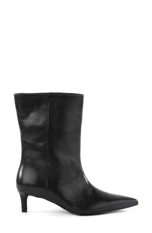 Seychelles Game Changer Pointed Toe Kitten Heel Boot In Black