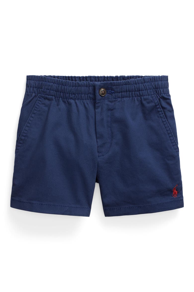 Kids' Prepster Stretch Cotton Twill Shorts, Main, color, NEWPORT NAVY