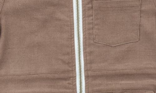 Angel Dear Cord Sinopia Fresco Retro Romper In Brown