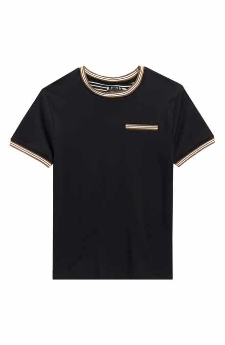 DENIM AND FLOWER Kids' Tipped T-Shirt