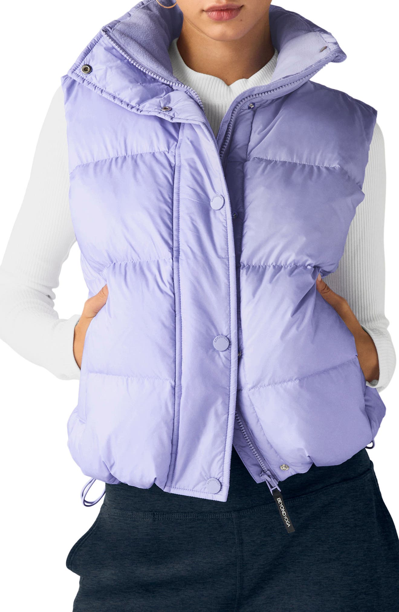 Beyond Yoga Big Cozy Puffer Vest