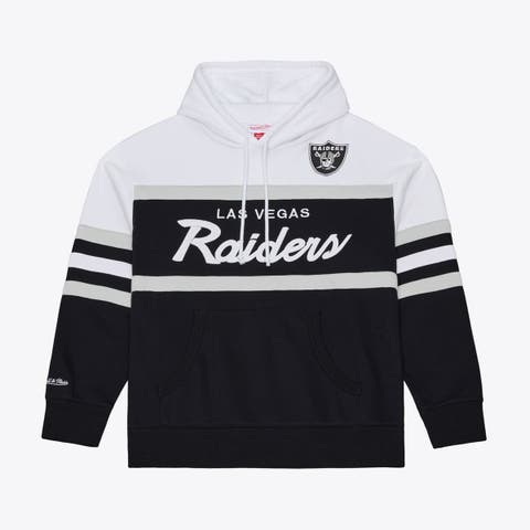 Men's Black Mitchell & Ness  Las Vegas Raiders Head Coach Hoodie