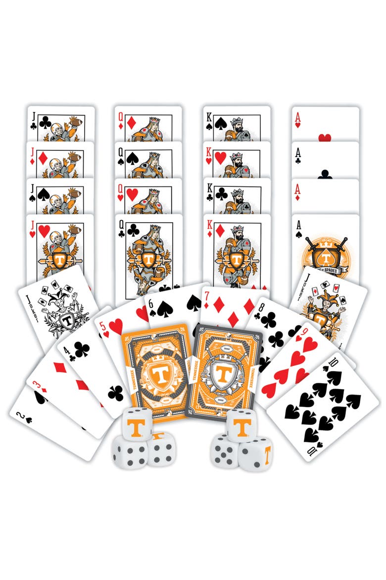 Tennessee Playing Cards & Dice, Alternate, color, Multicolor