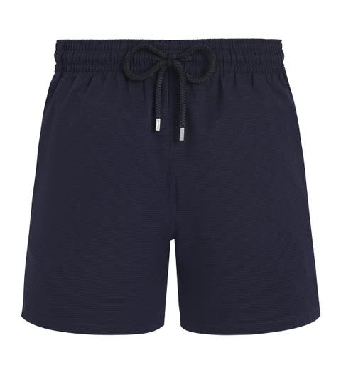 Men Micro-Perforated Ultra-Light and Packable Swim Trunks Solid