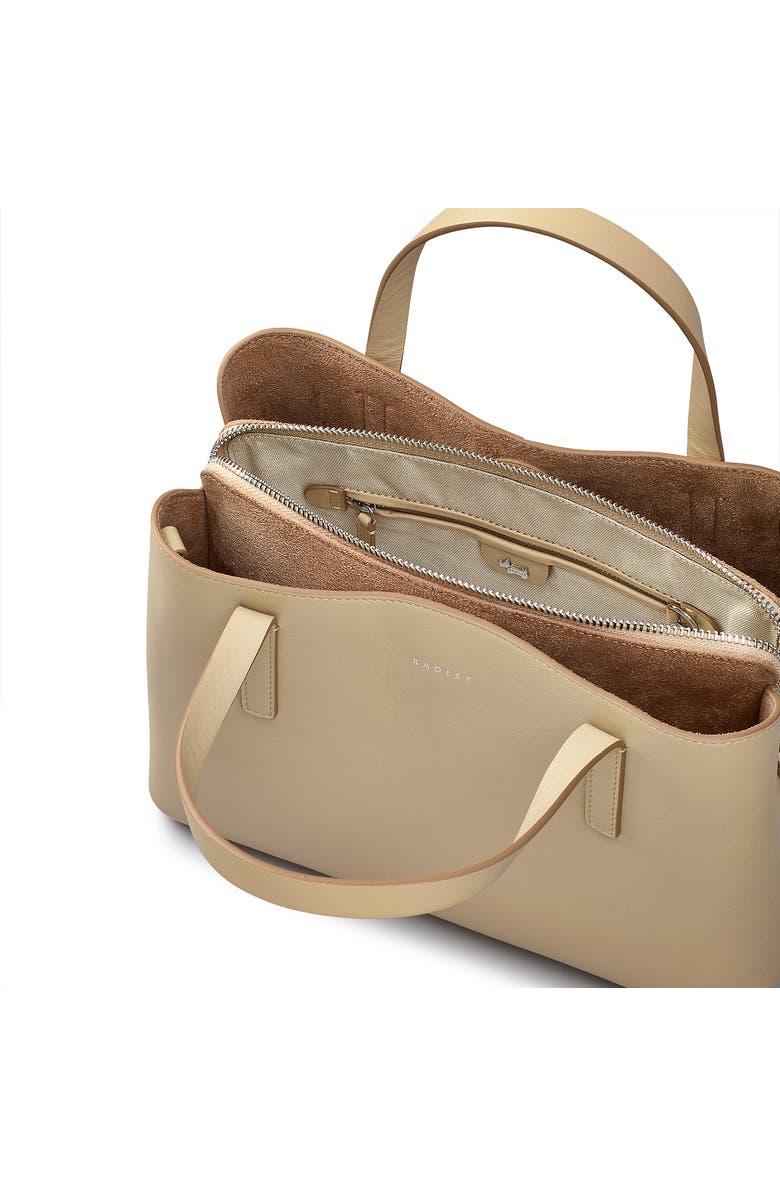 Radley Dukes Place Medium Ziptop Satchel Bag, Alternate, color, Stone