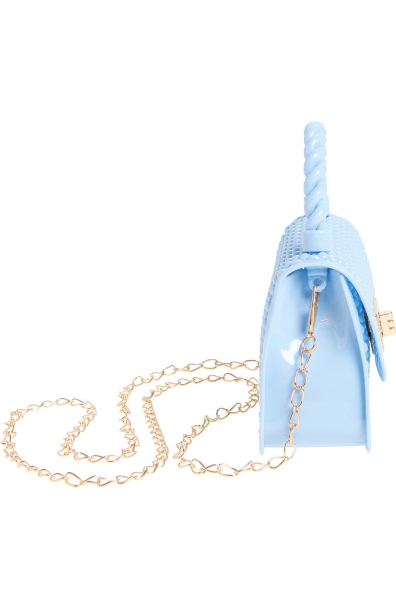 Ruby & Ry Kids' Blue Jelly Top Handle Bag, Alternate, color, Blue