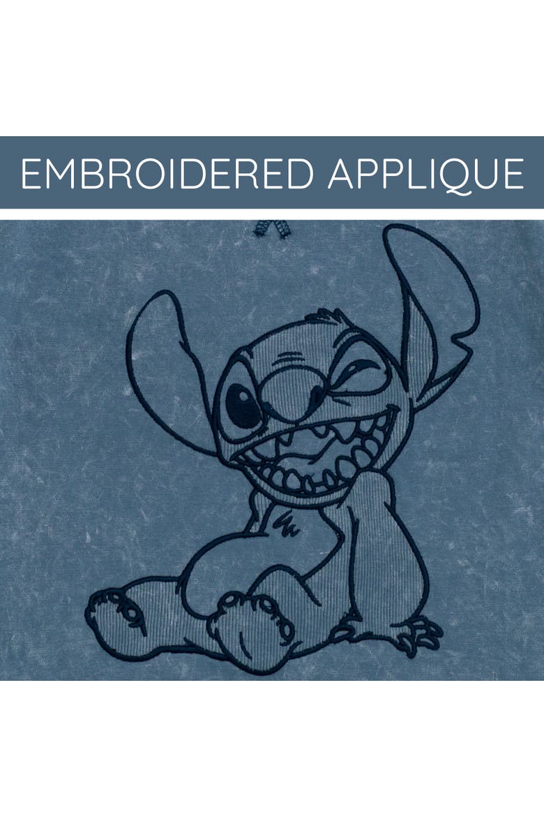 Lilo & Stitch Short Sleeve T-Shirt, Alternate, color, Navy Blue Stitch