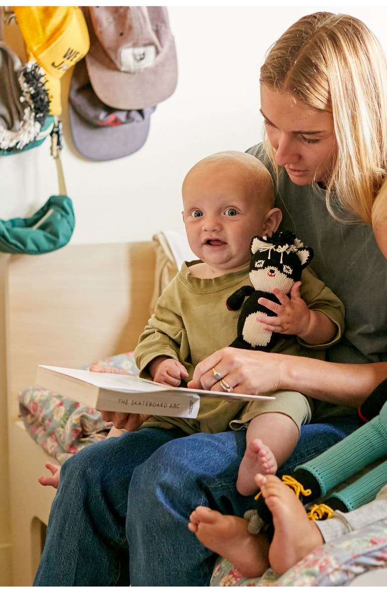 reD & oLive Baby Skunk Stuffed Animal, Alternate, color, Black