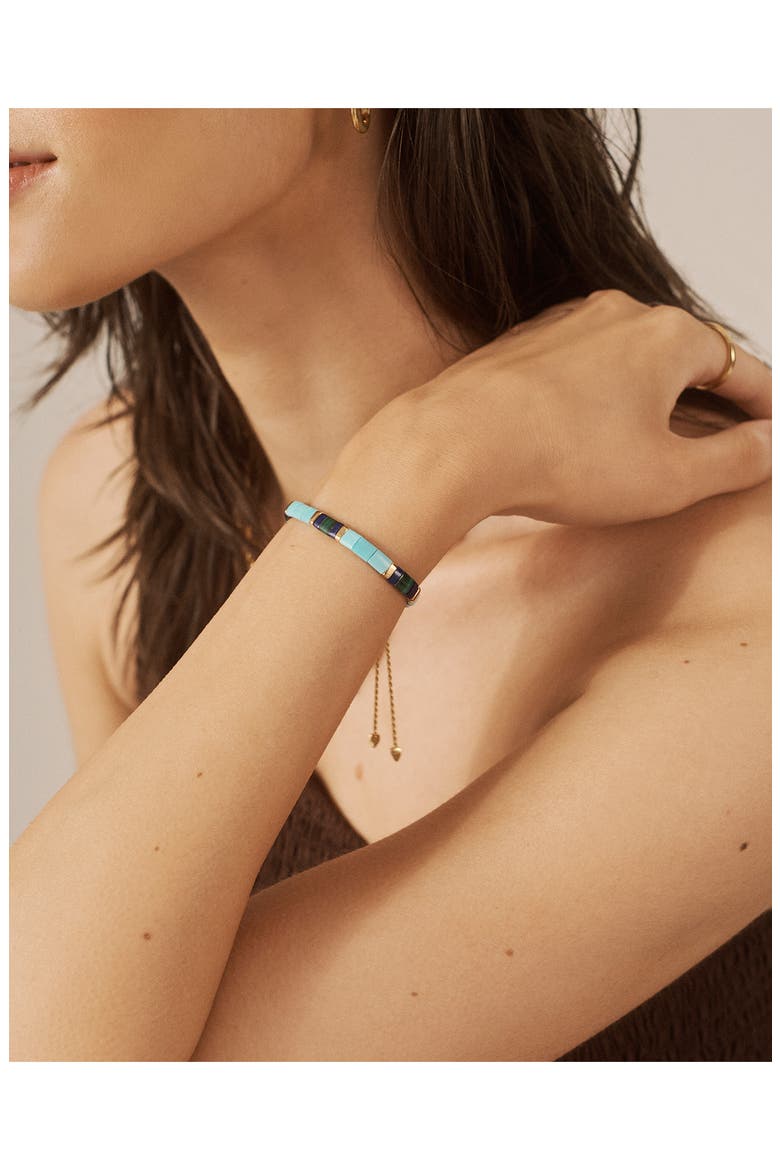 Delphi Friendship Bracelet, Alternate, color, 18CT GOLD VERMEIL/ SS