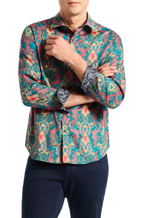 Valor Long Sleeve Button-Up Shirt