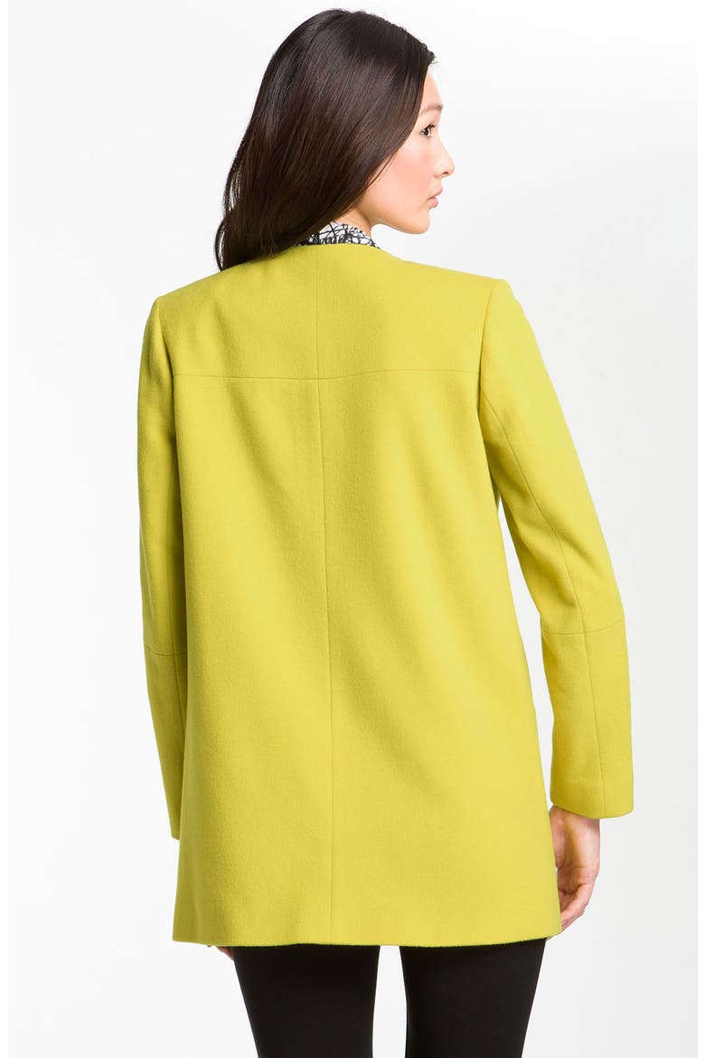 Collarless Topper, Alternate, color, CITRON YELLOW