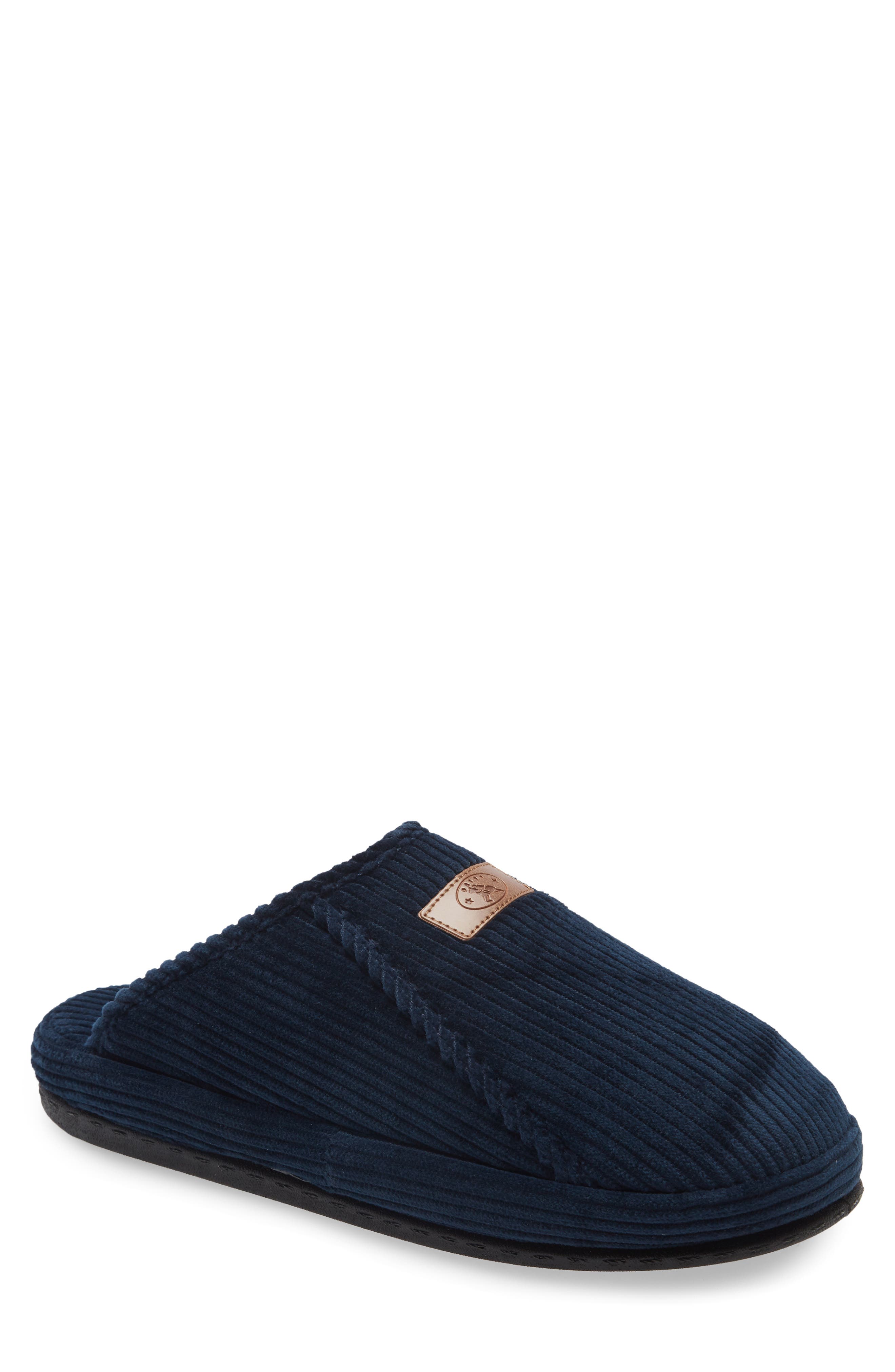Laze Scuff Slipper, Main, color, NAVY
