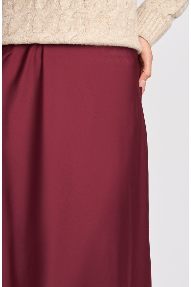 Maxi Skirt, Alternate, color, BURGUNDY
