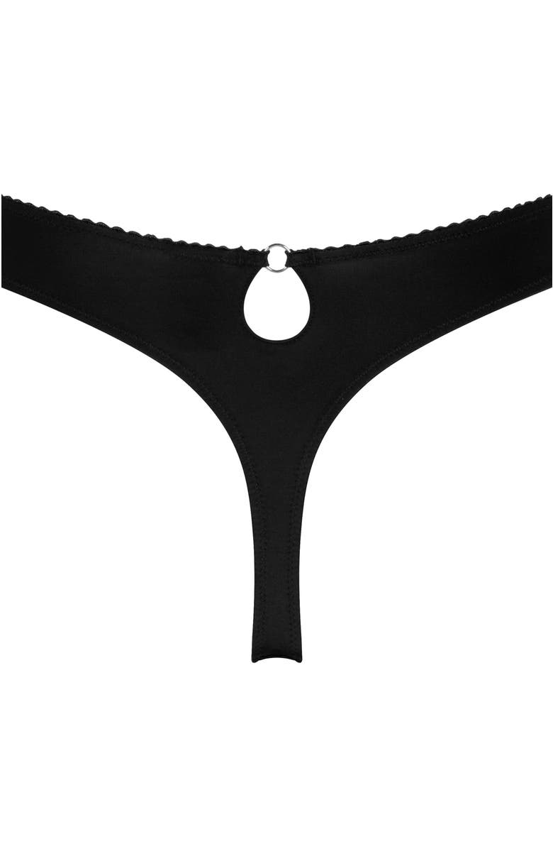 Hunkemöller Andrea Thong, Alternate, color, Black