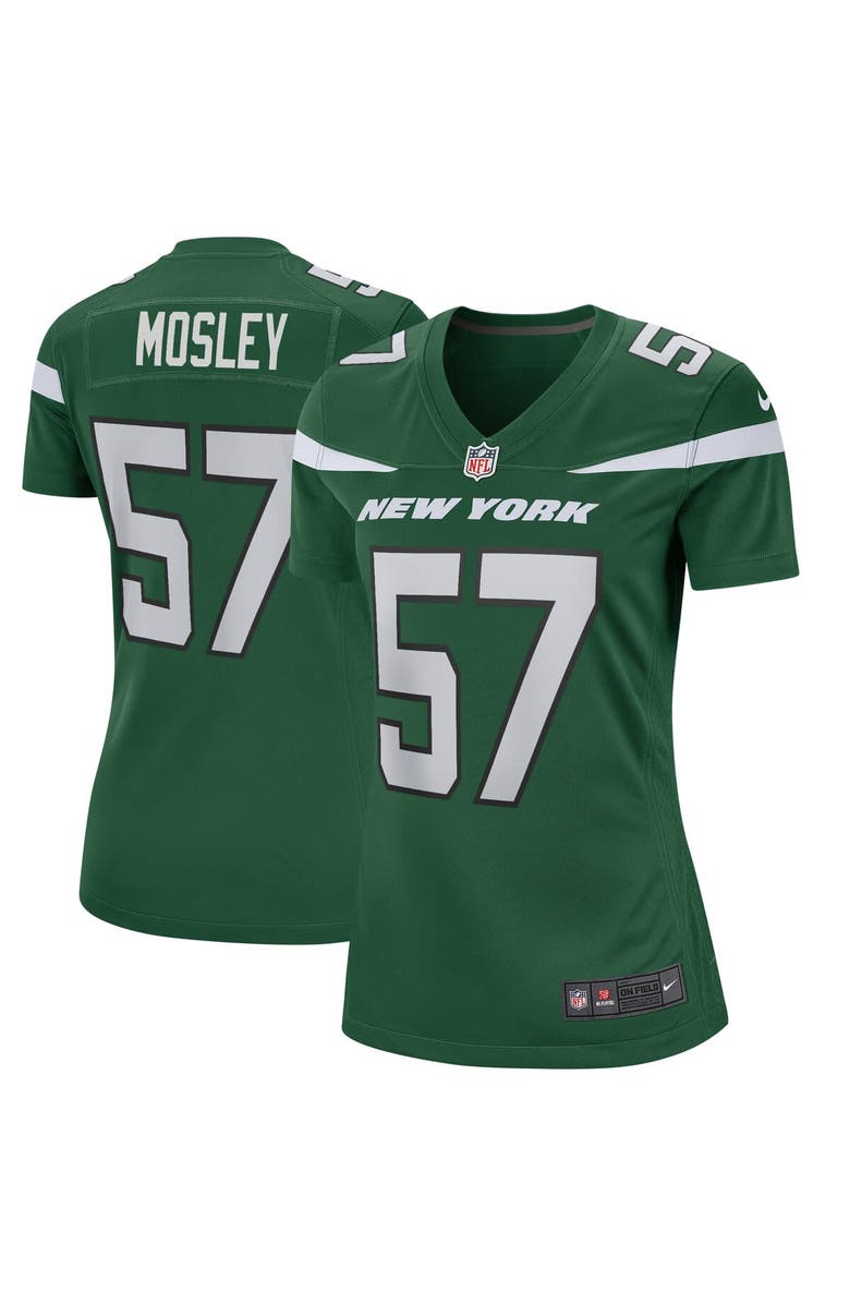 Nike Women's Nike C.J. Mosley Green New York Jets Player Jersey, Main, color, 