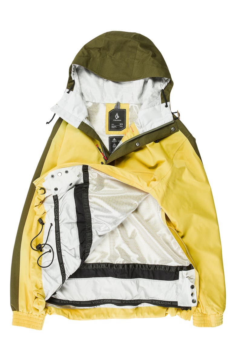 Volcom Longo 20K Water Repellent Snowboarding Pullover, Alternate, color, 