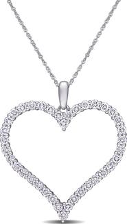 Julianna B. Lab-Grown Diamond Heart Necklace 14k