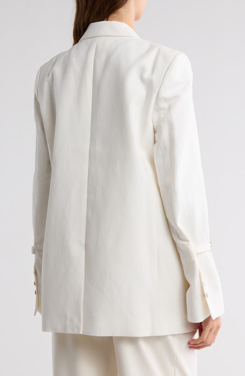 TWP Mo Stretch Cotton Blazer, Alternate, color, White