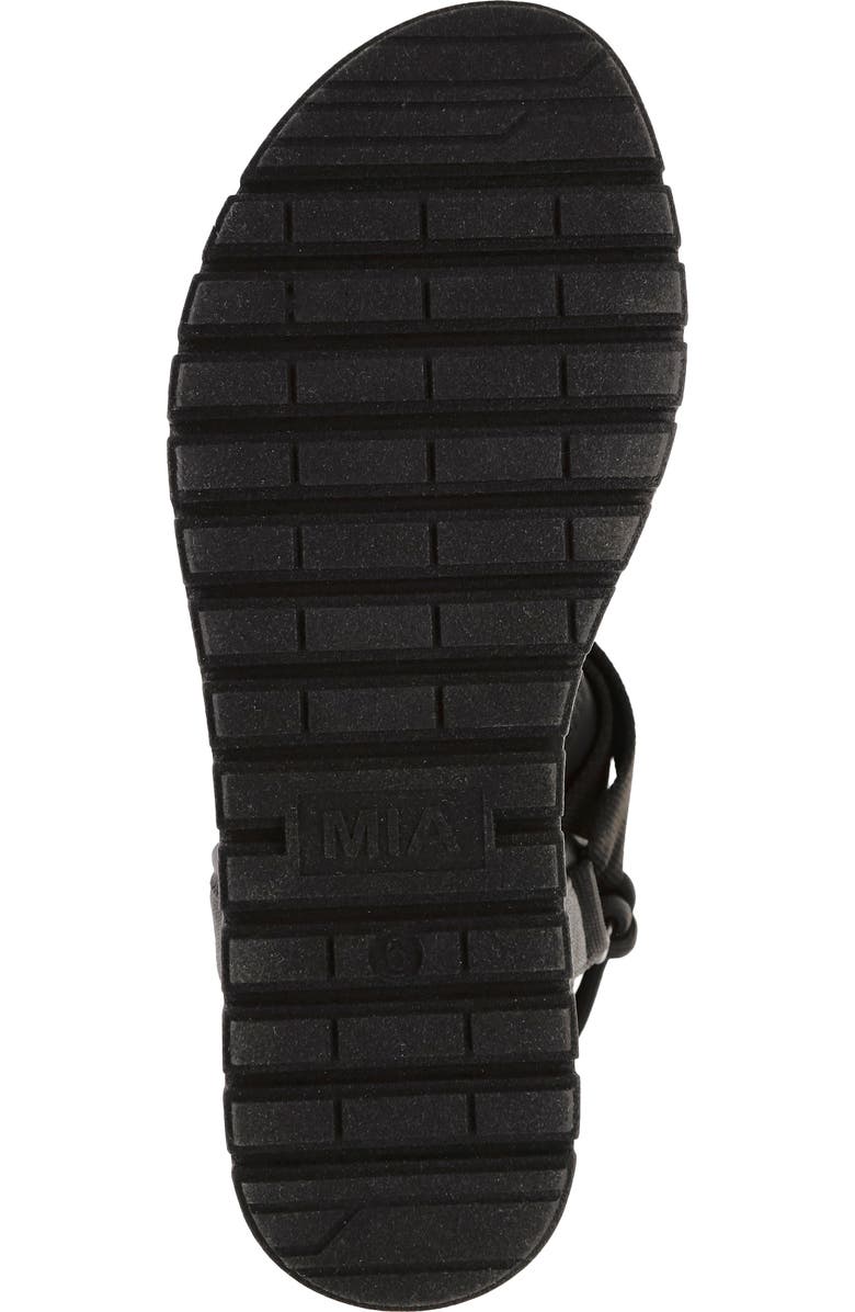 MIA Mileni Platform Wedge Sandal, Alternate, color,