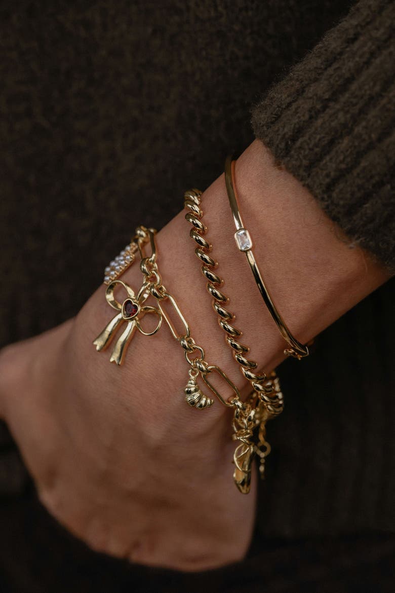 Park Avenue Bracelet, Alternate, color, Gold