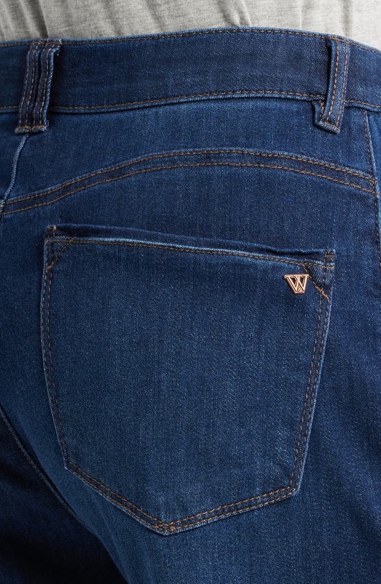 Wit & Wisdom 'Ab'Solution Sailor Wide Leg Jeans, Alternate, color, Indigo