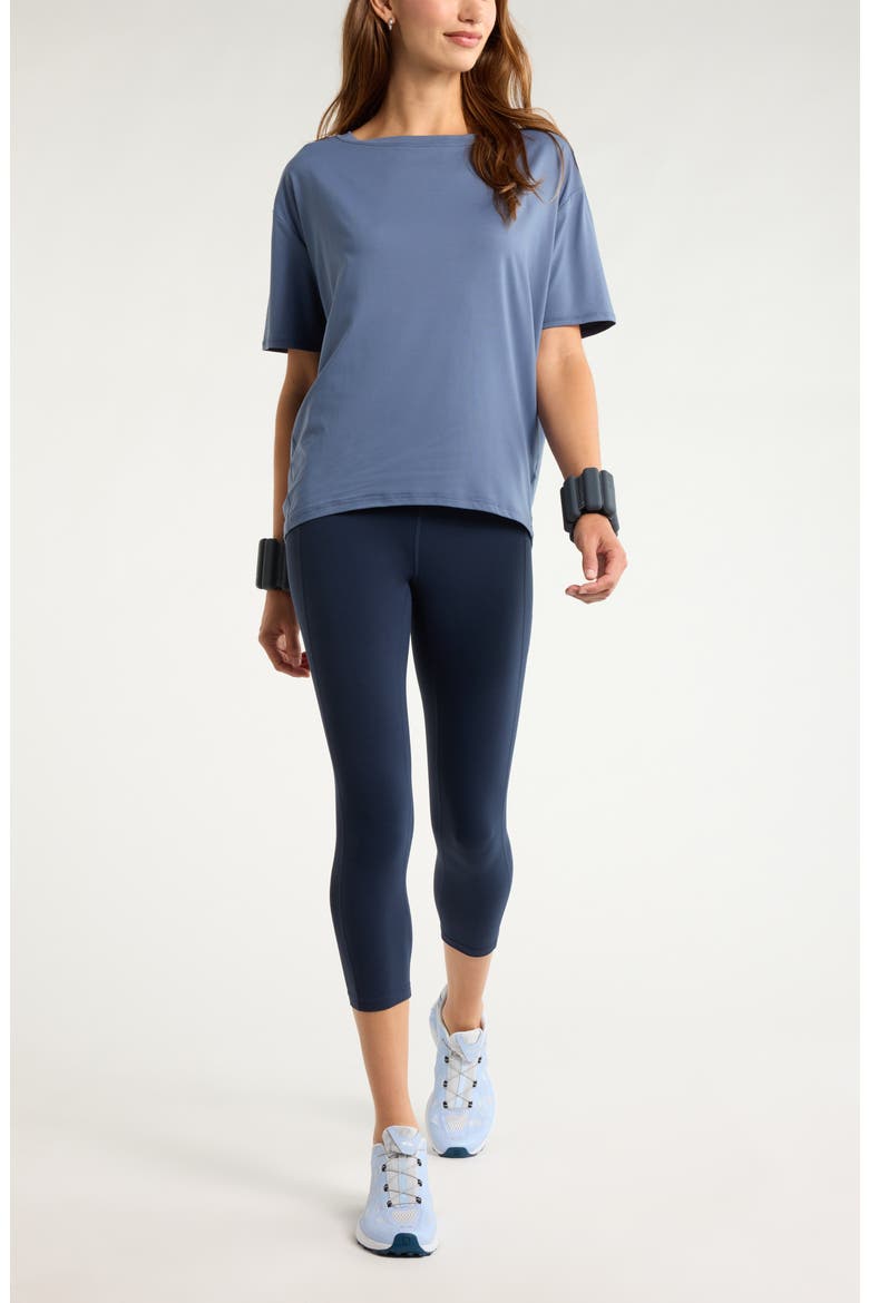 Equilibrium Cocoon T-Shirt, Alternate, color, BLUE VINTAGE