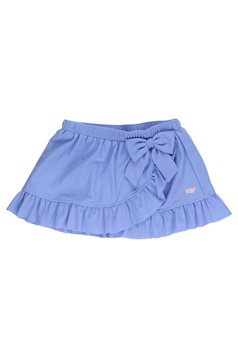 Swim Bow Skirt Cover-Up, Main, color, Periwinkle Blue
