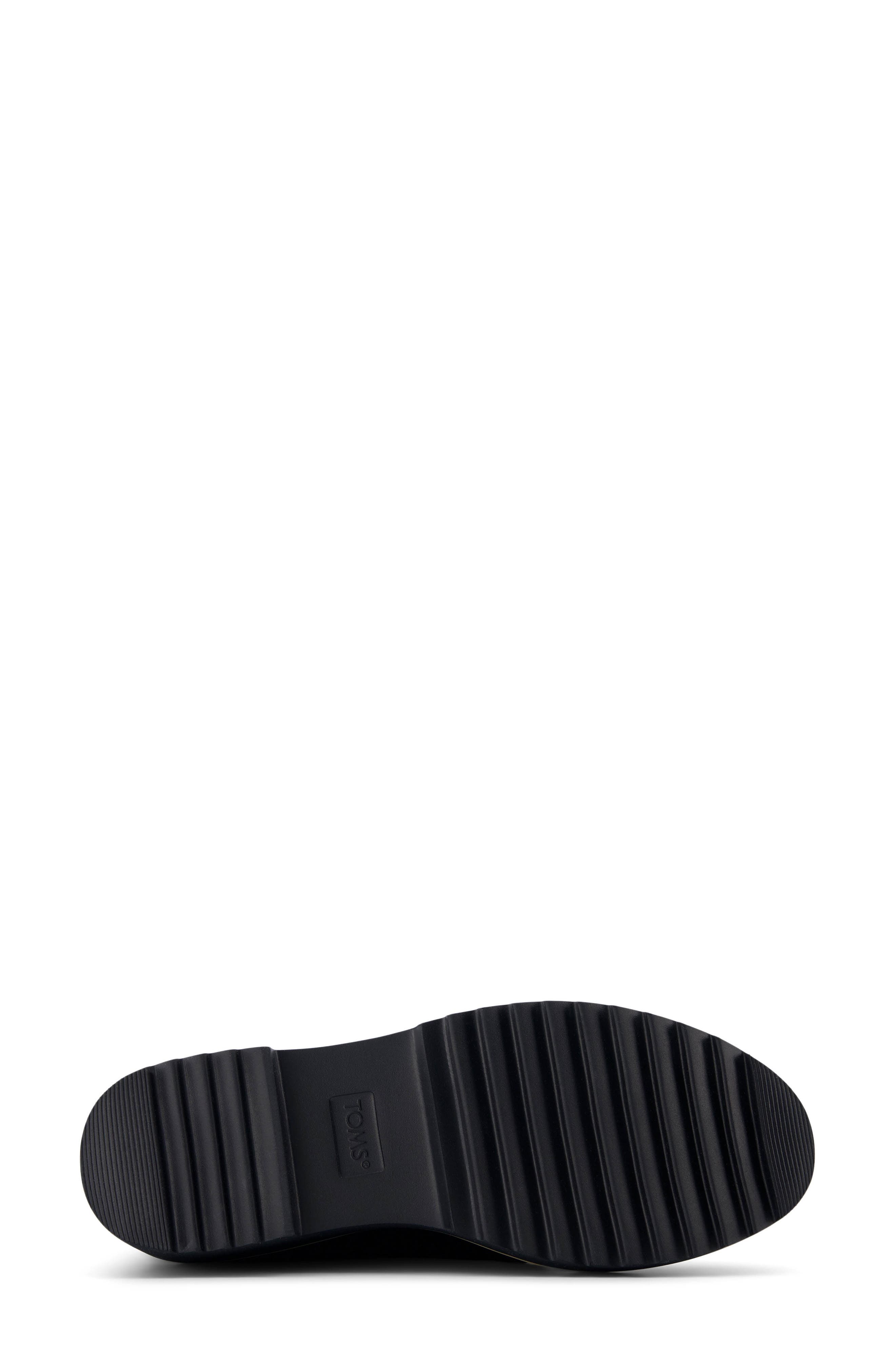 Maude Lace-Up Wedge Bootie, Alternate, color, BLACK